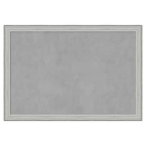 Bel Volto Silver 39 in. x 27 in. Framed Magnetic Board