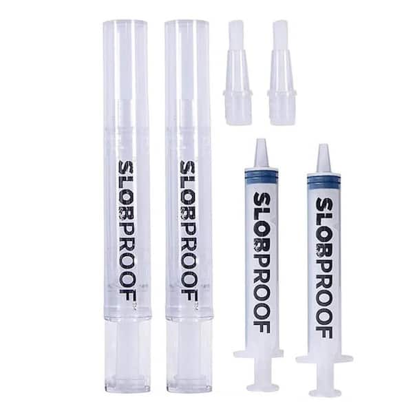 Slobproof Refillable Touch-Up, Nylon Brush Tip, Multi-Colored, Acrylic Paint Pen (2-Pack)