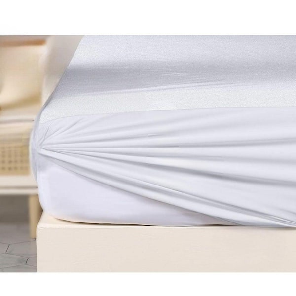 Twin Size Polyester Waterproof Mattress Protector Cover, 200 GSM