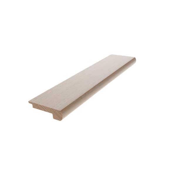 ROPPE Stair Nosing Coastal Oak 0.76 in. T x 2.75 in. W x 78 in. L Flat Solid Hardwood Trim