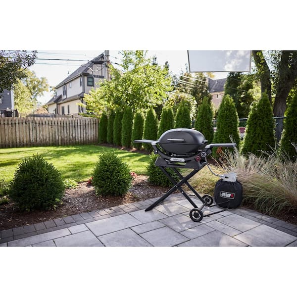 Q 2800N+ Liquid Propane Gas Grill Portable Cart