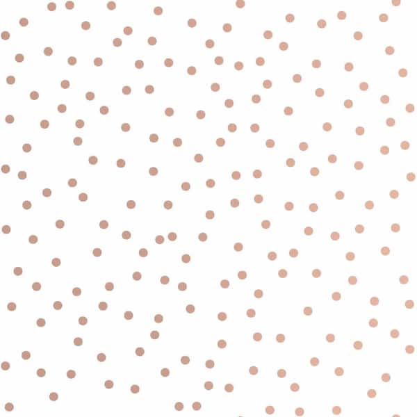 Superfresco Easy Confetti Rose Gold Paper Strippable Roll (Covers 56 sq. ft.)