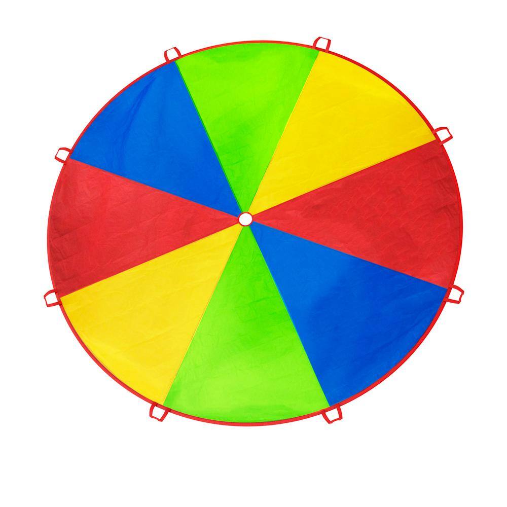 Hey! Play! 8 ft. Colorful Play Parachute HW3500117