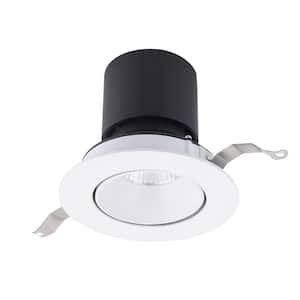 Patriot 3 in. Round Adjustable Tunable CCT New Construction or Remodel Canless White Integrated LED Recessed Light Kit