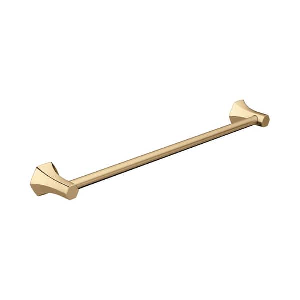 Locarno 4 in. Wall Mounted Towel Bar, 24 in. Brushed Bronze