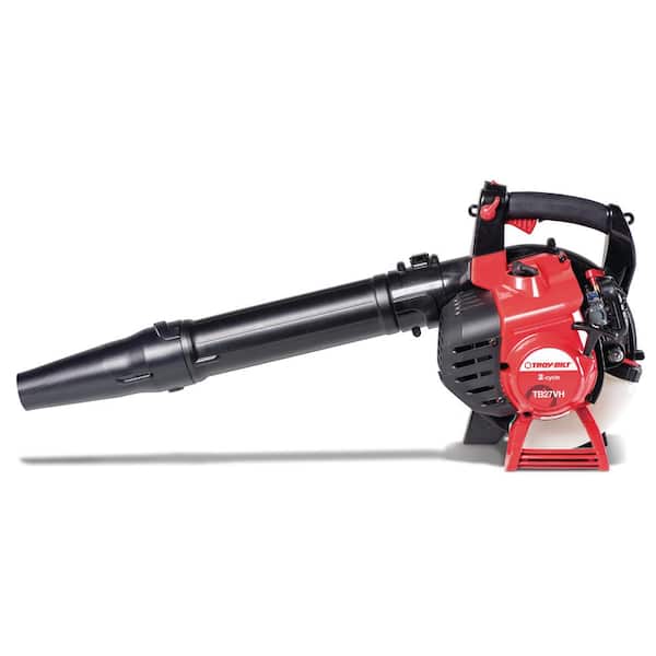 Troy-Bilt TB27VH 205 MPH 450 CFM 27cc 2-Cycle Full-Crank Engine Gas Leaf Blower with Vacuum Kit Included - 2