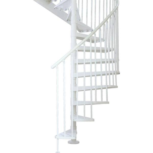 Dolle Stockholm 61 in. 12-Tread Spiral Staircase Kit