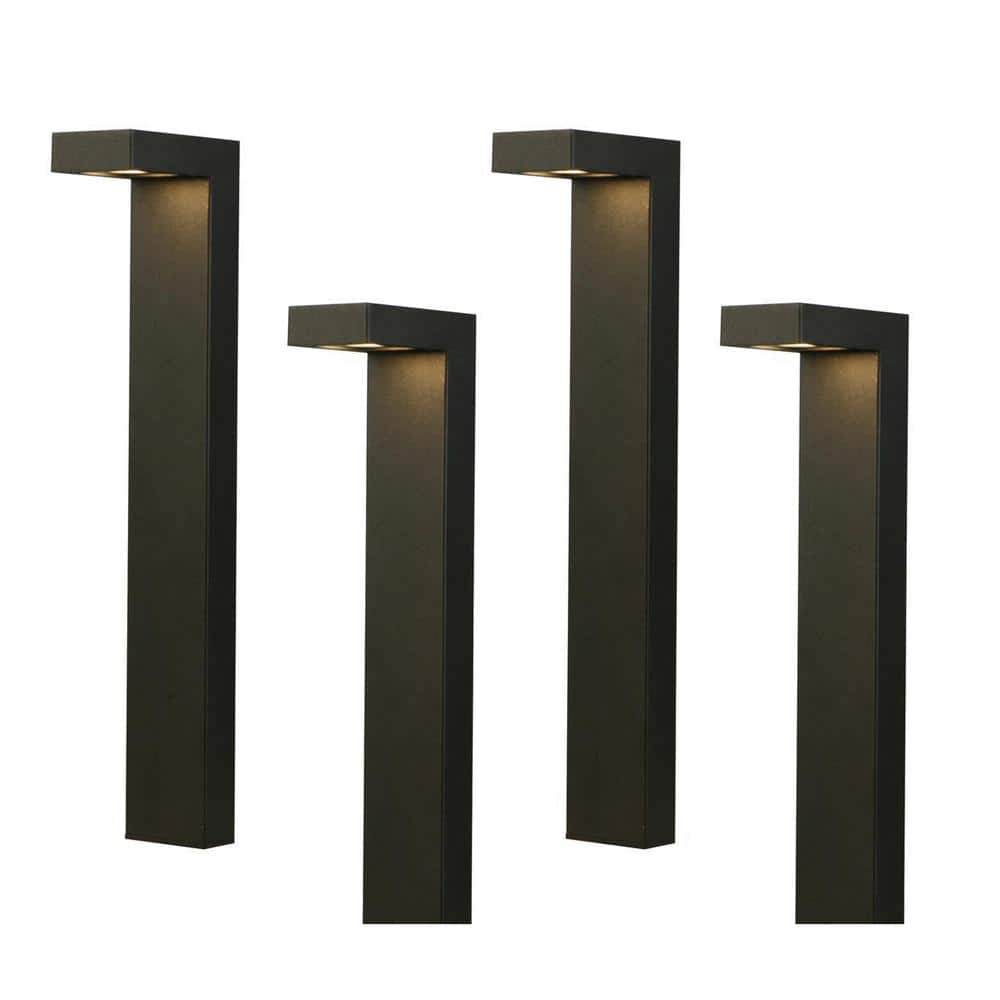 Hampton Bay Jemison 15-Watt Equivalent Low Voltage Black