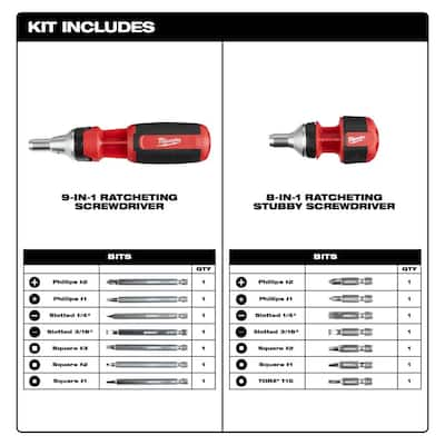 Milwaukee - Screwdrivers - Screwdrivers & Nut Drivers - The Home Depot