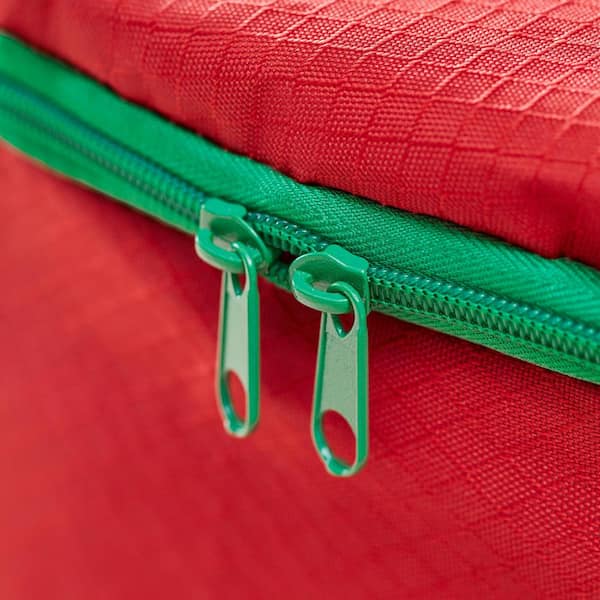 Santa's Bags 36 in. Red Polyester Multi-Use Decoration Storage Bag