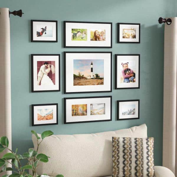 Gallery Wall Frame Set Gallery Wall Wooden Picture Frames Set of 9