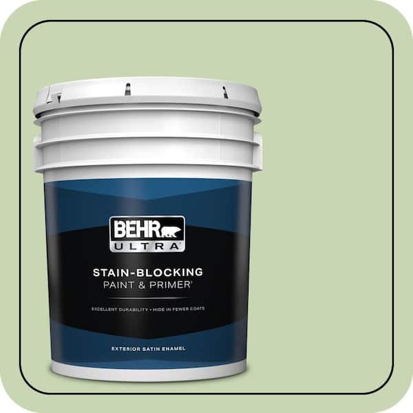 BEHR ULTRA 5 gal. #M370-3 Spice Garden Satin Enamel Exterior Paint & Primer