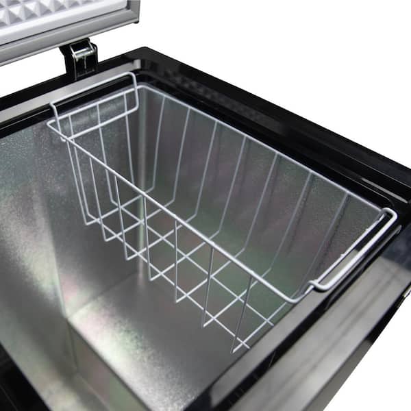 Black + Decker Portable 3.5 Cubic Feet Chest Freezer with Adjustable  Temperature Controls & Reviews