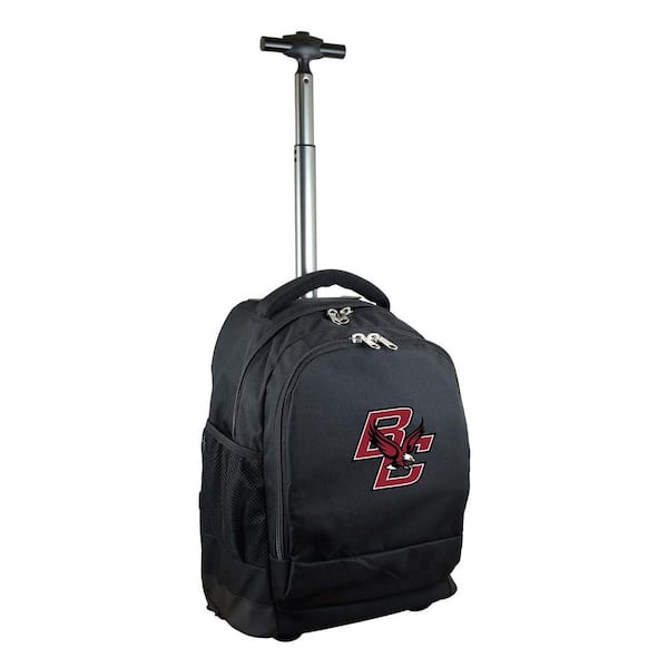 Denco NCAA Boston College 19 in. Black Wheeled Premium Backpack