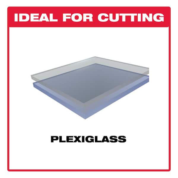 3-5/8 in. x 13 TPI Plexiglass Bi-Metal Jigsaw Blade (5-Pack)