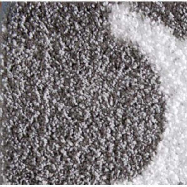 Seyward 5 ft. x 7 ft. Titanium Trellis Shag Area Rug