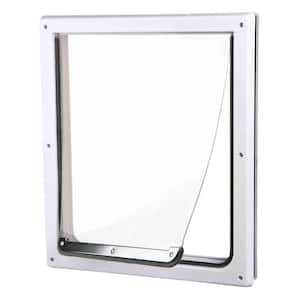 Two-Way Dog Door with Flap For Medium to Extra Large Dogs : 12 x 14.75 in.
