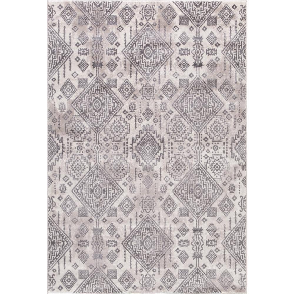 Lara Santa Fe Ivory 3 ft. x 4 ft. Area Rug price history on PriceWatchPro