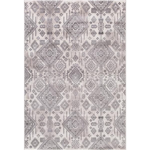 Concord Global Trading Lara Santa Fe Ivory 8 ft. x 11 ft. Area Rug