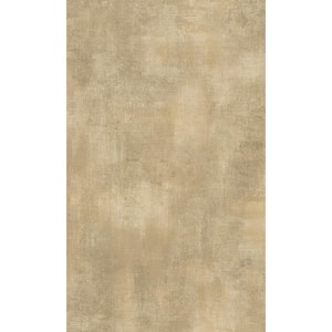 Textile Print Greige Plain Non-Woven Paste the wall Textured Wallpaper 57 sq. ft.