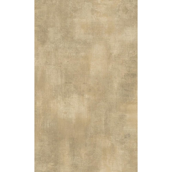 Textile Print Greige Plain Non-Woven Paste the wall Textured Wallpaper 57 sq. ft.