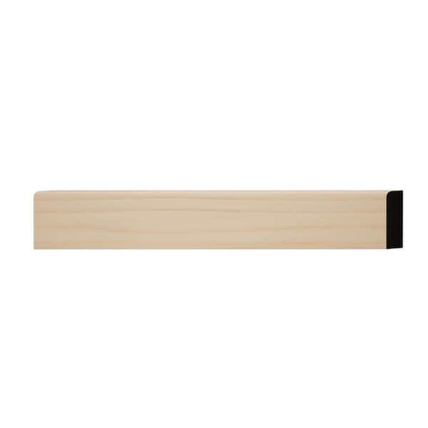 Ekena Millwork WM887 0.38 in. D x 1.25 in. W x 6 in. L Wood (Alder) Casing Sample