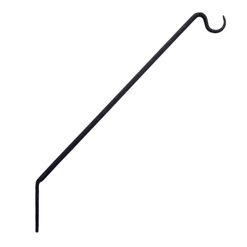 45 Degrees Angled Wall Mount Pole, 25 Inch Tall, Black Powder Coat Finish price history on PriceWatchPro
