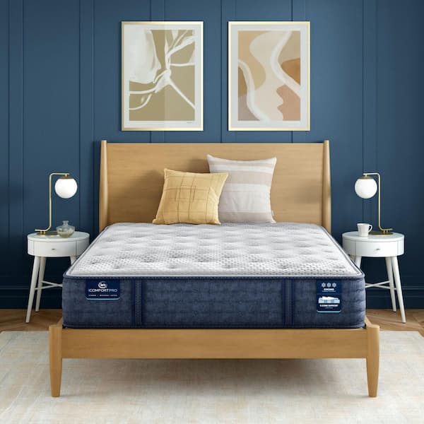 Serta iComfortPro Chelsea Twin XL Medium 12 in. Standard Profile Mattress Set