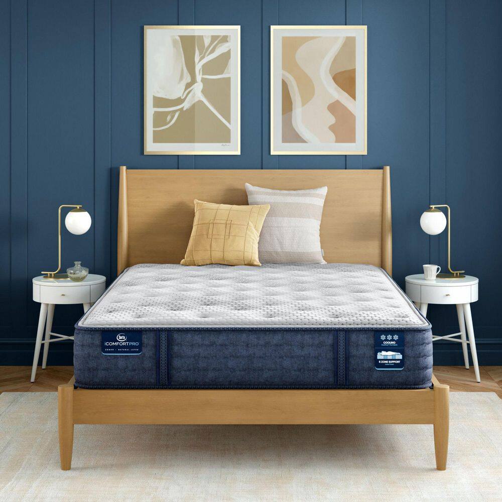 iComfortPro Chelsea King Medium 12 in. Standard Profile Mattress Set