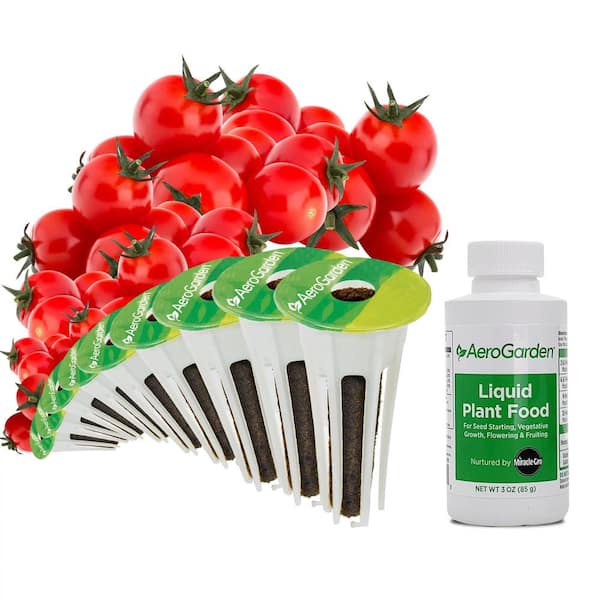 AeroGarden Red Heirloom Cherry Tomato 9-Pod Seed Kit for AeroGarden Hydroponic Indoor Garden