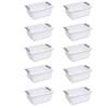 Sterilite Medium Plastic Stackable Storage Organizer Basket Bin, White (10  Pack), 1 Piece - Fry's Food Stores