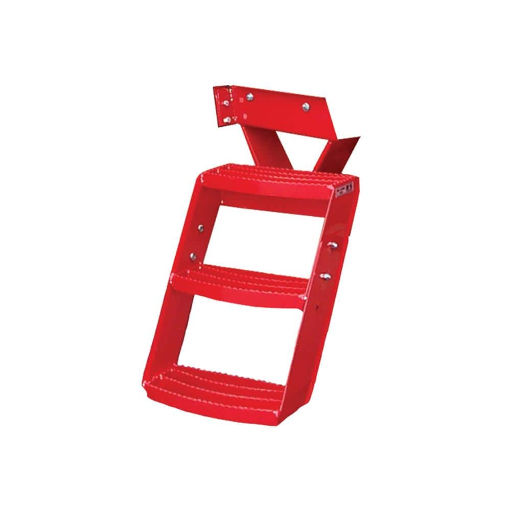K&M Mfg Step Kit for International Harvester 86 Series Tractors : 3-Step Unit : Right-Hand : Red price history on PriceWatchPro