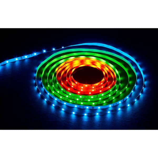 20 ft. Indoor LED RGB Tape Light with Remote Control