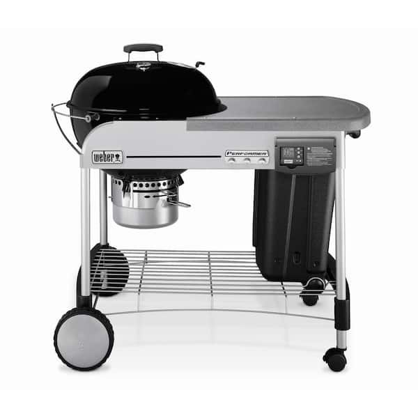 Weber Performer Platinum 22-1/2 in. Charcoal Grill in Black