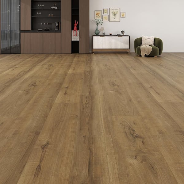 Golden Valley 30 Mil x 9 in. W x 62.6 in. L Click Lock Waterproof SPC Luxury Vinyl Plank Flooring (19.56 sq. ft./case)