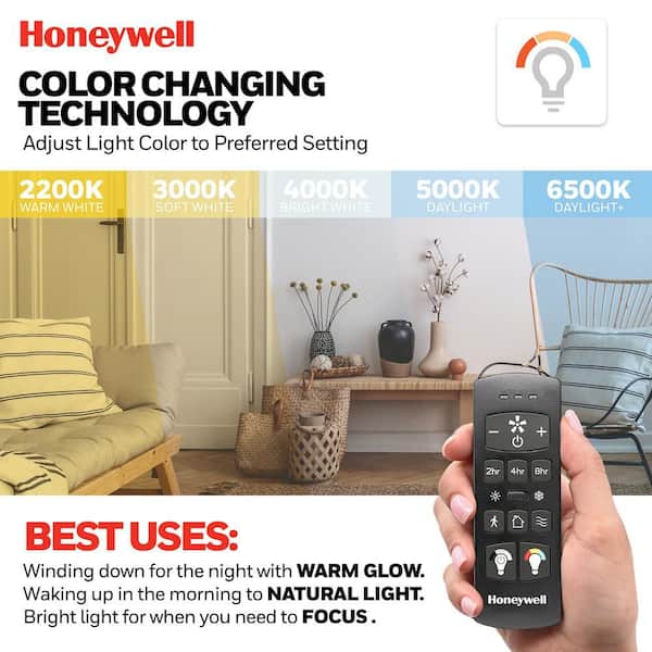 Graceshire 52 in. Color Changing LED Indoor Flush Mount Matte Black Ceiling Fan with Remote Control