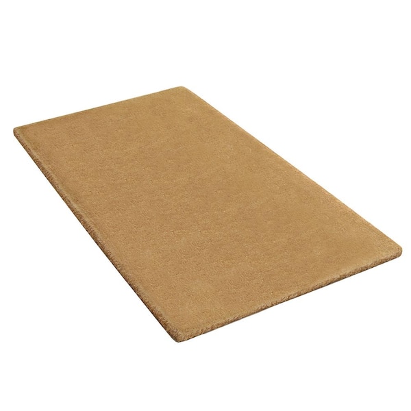 No Border Plain 38 in. x 60 in. Coir Door Mat