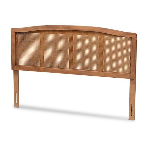 Baxton Studio Marieke Ash Walnut Full Headboard