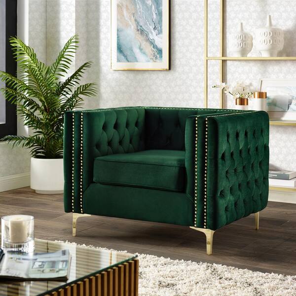 hunter green chair