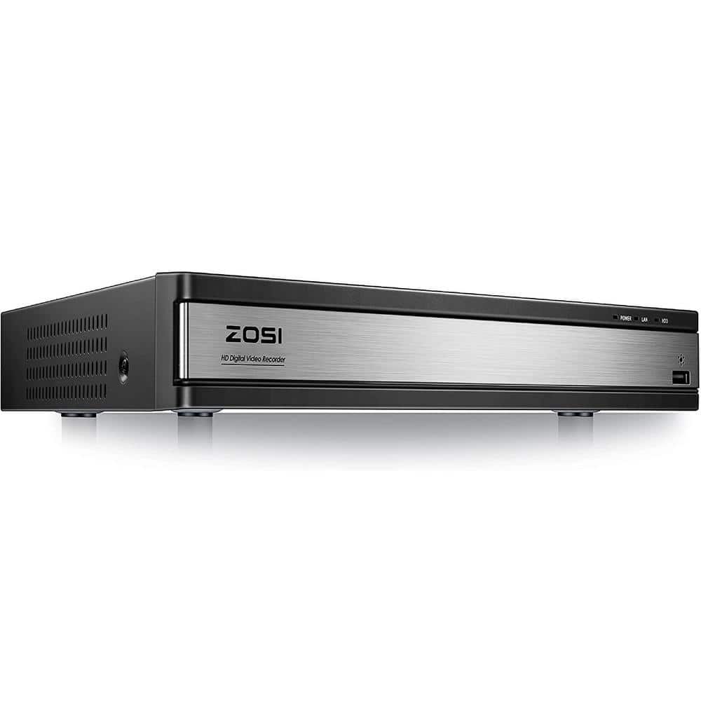 ZOSI 16-Channel 1080p Surveillance DVR Recorder No Hard Drive 4-in