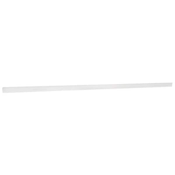 Hampton Bay 2 in. x 2 in. x 91.5 in. Crown Molding in Satin White