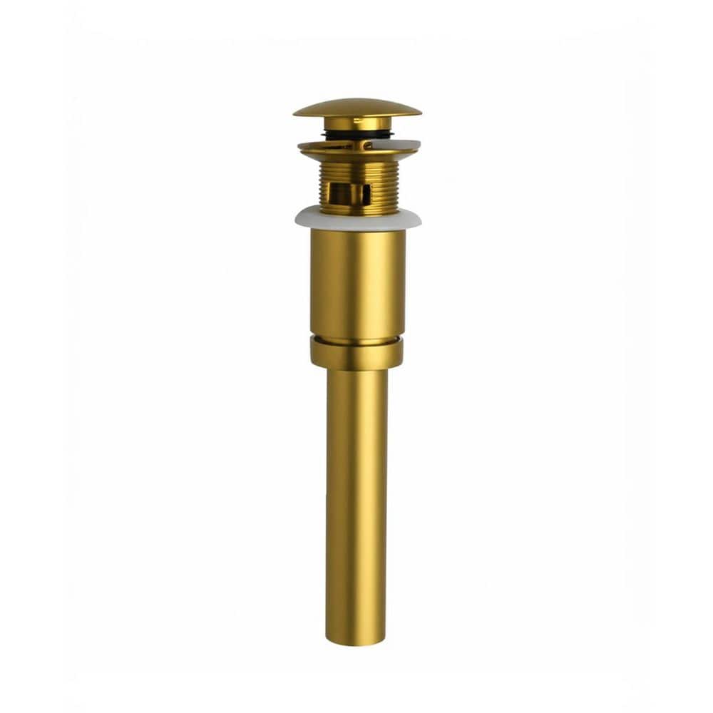 Round Collection Pop Up Bathroom Sink Drain in Matte Gold price history on PriceWatchPro