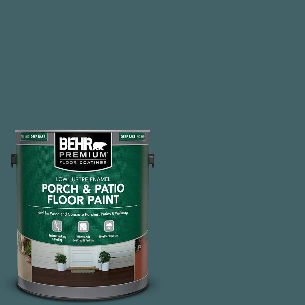 1 gal. #T17-12 Wanderlust Low-Lustre Enamel Interior/Exterior Porch and Patio Floor Paint price history on PriceWatchPro