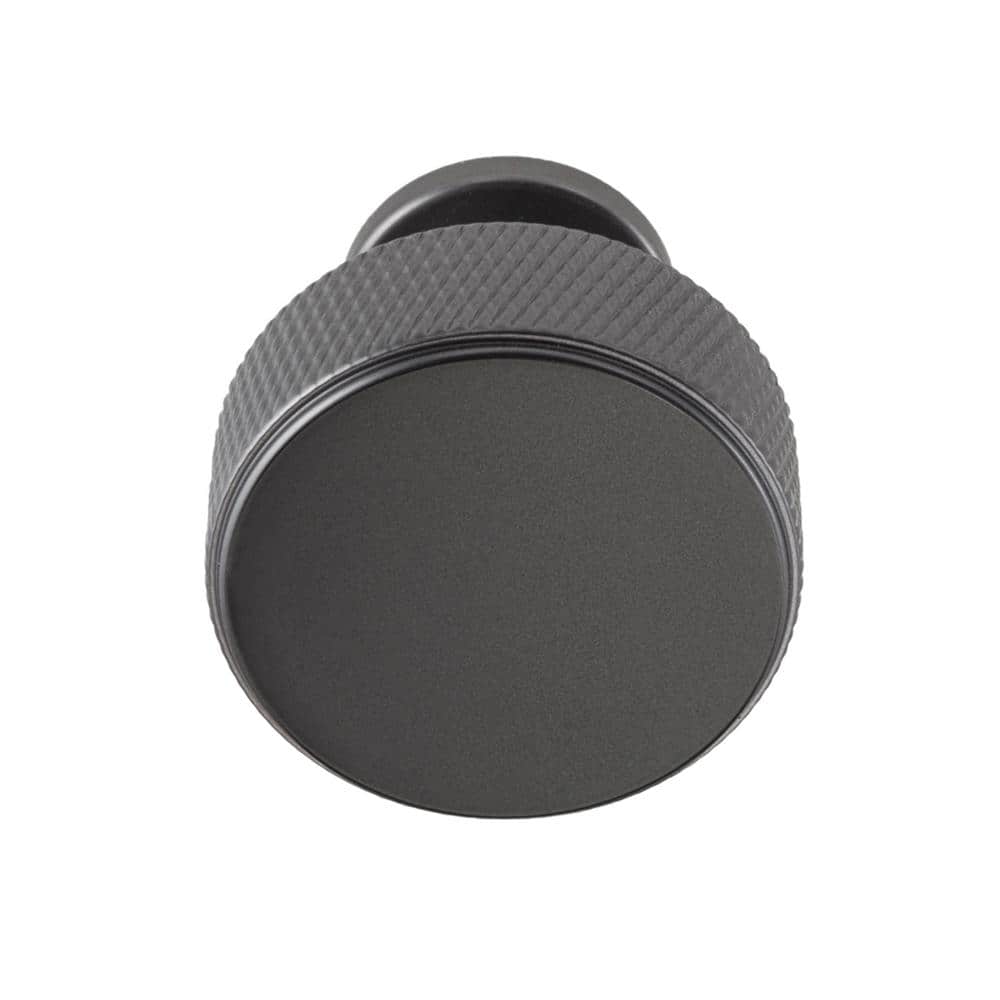 Kent Knurled 1-3/8" Round Nickel Industrial Cabinet Knob