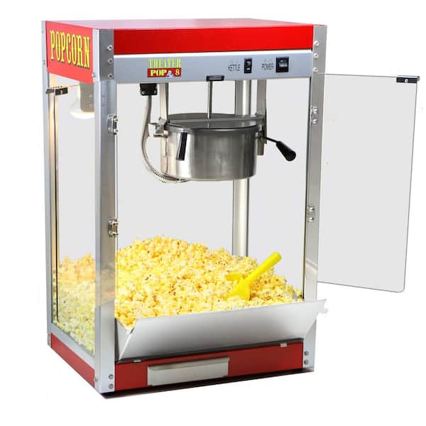 Popcorn Machine Popper Paragon TP-8 w/cart Theater Pop 