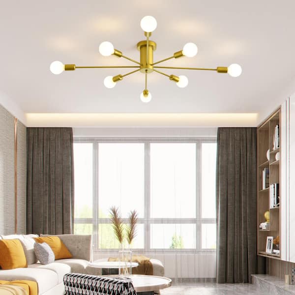 LUMiRiSE / ≠encore. Have a question about UMEILUCE 34.2 in. 8-Light Gold Sputnik