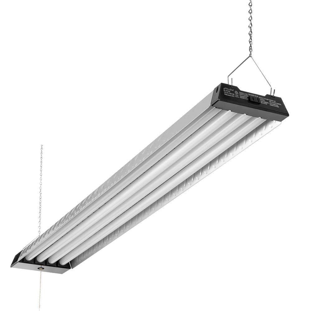 Maxxima 4 ft. 100-Watt LED Shop Light Fixture, Linkable, Frosted
