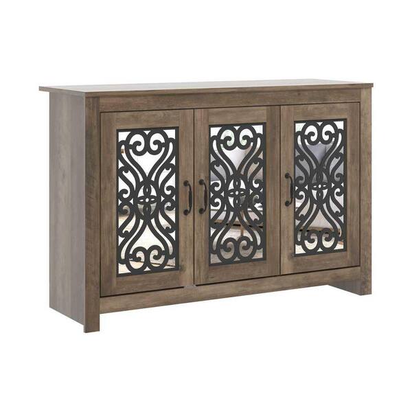 GALANO Calidia 30.0 in. H x 44.4 in. W Knott Oak with Gray GALANO Calidia 30.0 in. H x 44.4 in. W Knott Oak with Gray