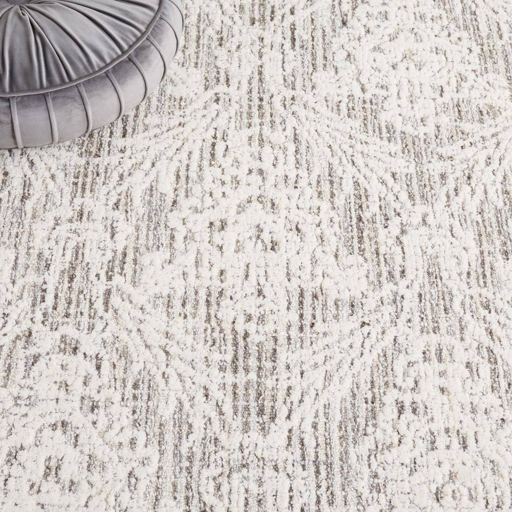 Gray Hand Tufted Wool Rectangular Area Rug 6' x 9'