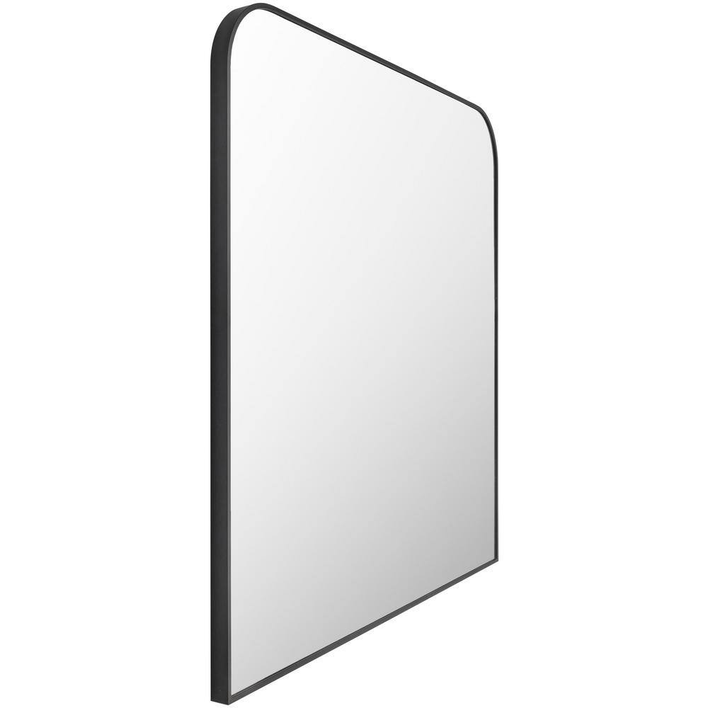 Luxor Elegance Gold Finish Rectangular Wood Vanity Dresser Mirror